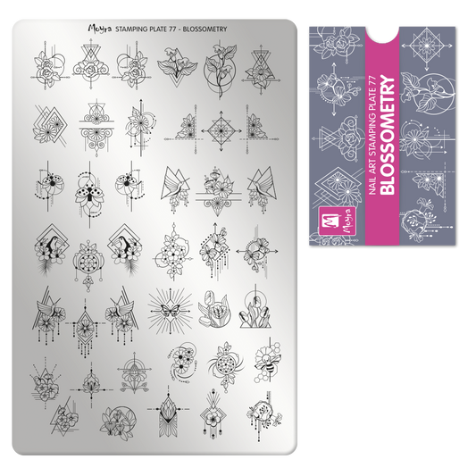 Stamping Plate 77 Blossometry