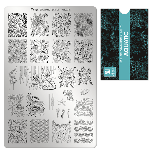 Stamping Plate 78 Aquatic