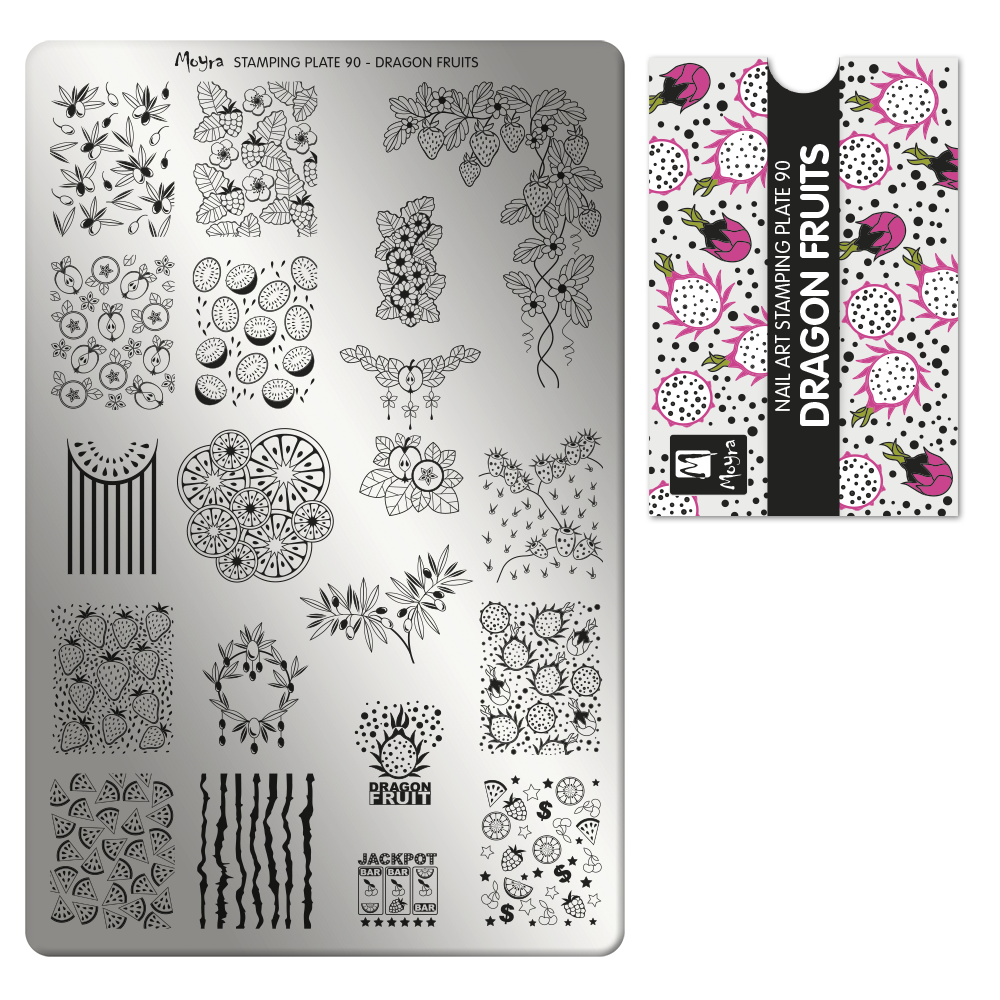 Stamping Plate 90 Dragon Fruits