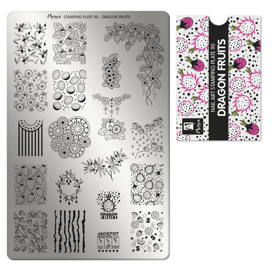 Stamping Plate 90 Dragon Fruits