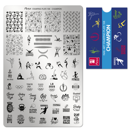 **Stamping Plate 108 Champion