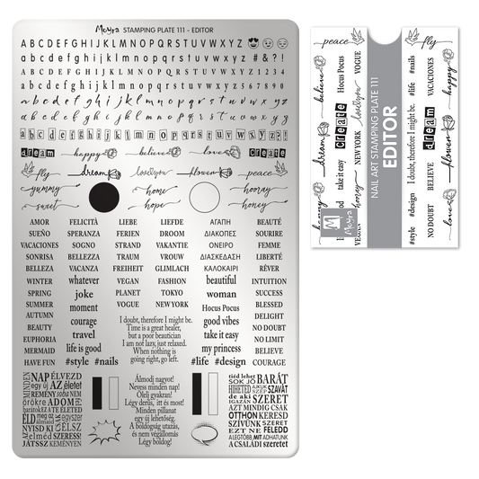 **Stamping Plate 111 Editor