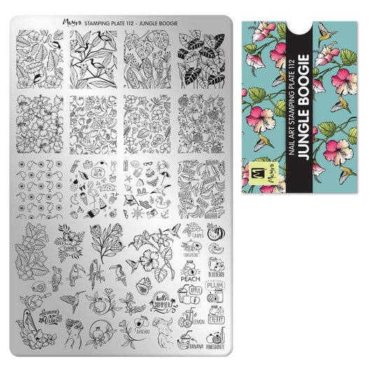 **Stamping Plate 112 Jungle Boogie