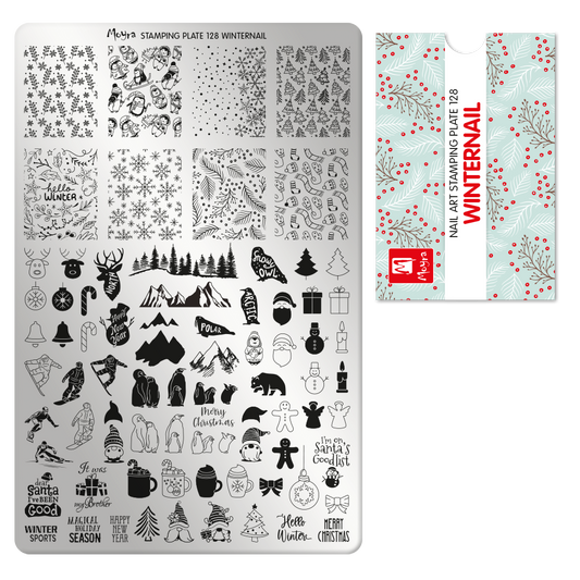 **Stamping Plate 128 Winternail