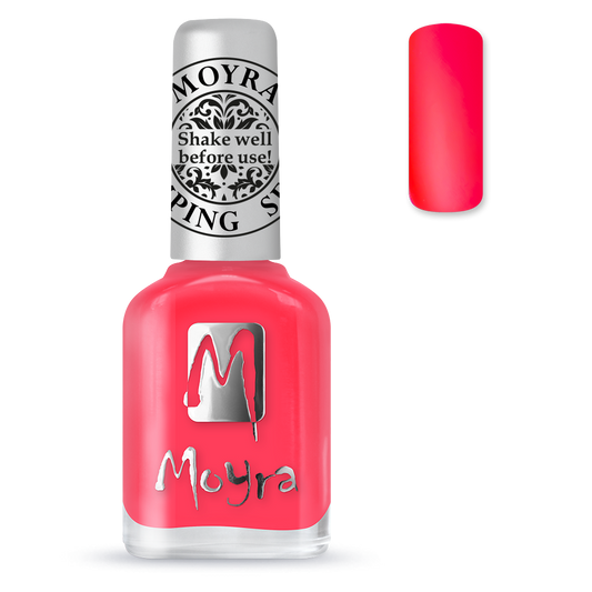 Stamping Nail Polish - Neon Pink 20