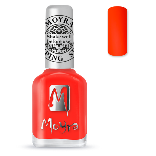 Stamping Nail Polish - Neon Red 21