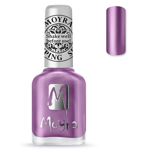 *Stamping Nail Polish - Chrome Purple SP28