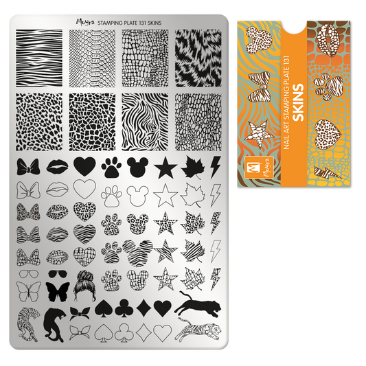 **Stamping Plate 131 Skins & Optional try on plate sheet
