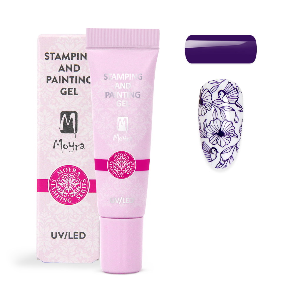 **Stamping and Painting Gel 05 - Purple
