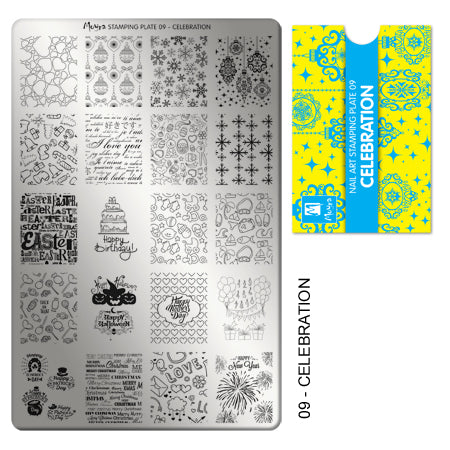 **Stamping Plate 09 Celebration