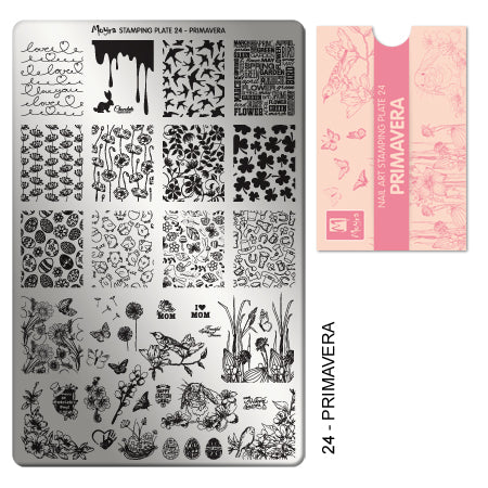 **Stamping Plate 24 Primavera