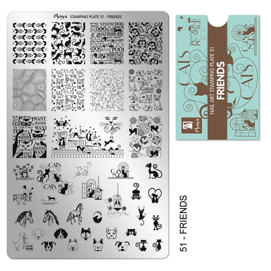 **Stamping Plate 51 Friends