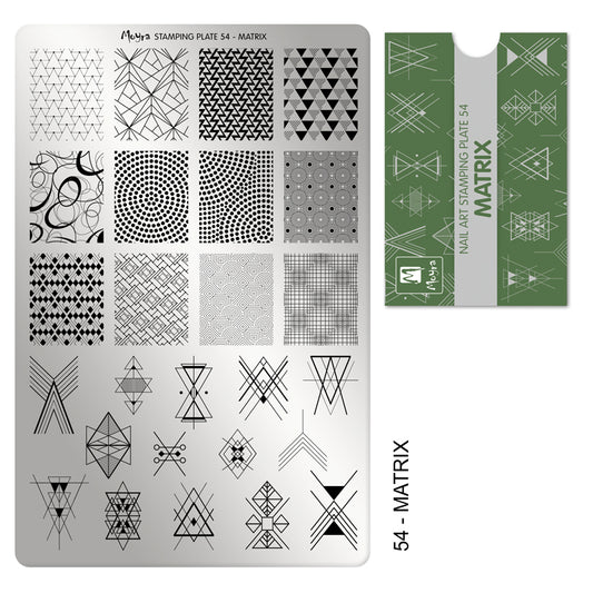 **Stamping Plate 54 Matrix