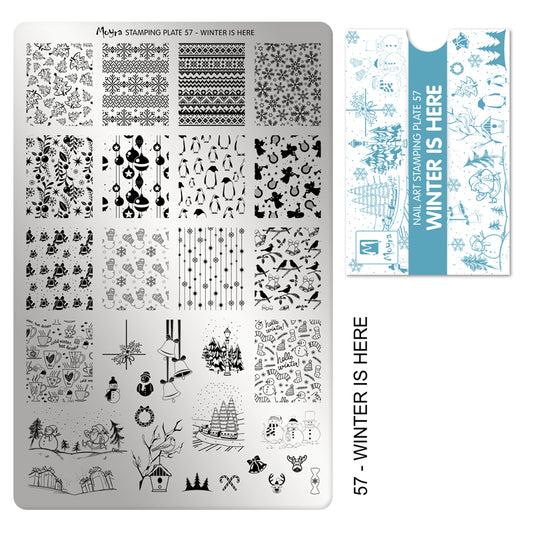 **Stamping Plate 57 Winter is here