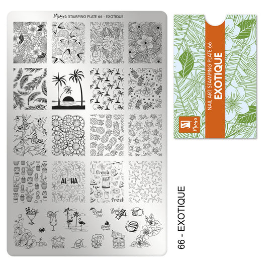 **Stamping Plate 66 Exotique