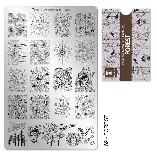 **Stamping Plate 69 Forest